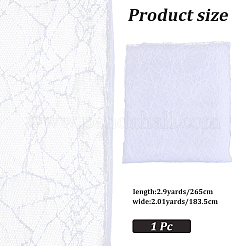Polyester Spider Web Fabric&nbsp;DIY-WH20049-44B