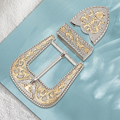 Belt Zinc Alloy Buckle Sets&nbsp;FIND-GF0009-34