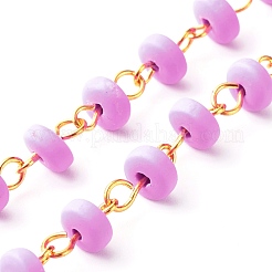 Handmade Polymer Clay Beaded Chain&nbsp;AJEW-JB00999