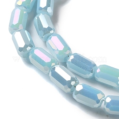 Electroplate Glass Beads Strands&nbsp;EGLA-D031-01-09