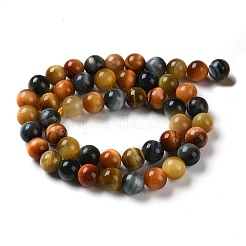 Natural Tiger Eye Beads Strands&nbsp;G-D083-A02-01