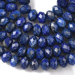 Natural Lapis Lazuli Bead Strands&nbsp;G-D344-A17