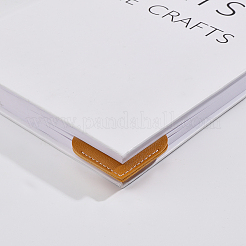 16Pcs 16 Style PU Imitation Leather Bookmarks&nbsp;FIND-GL0001-38