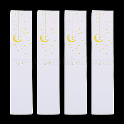 Gold Stamping Moon Printed Cardboard Paper Jewelry Necklace Packaging Boxes&nbsp;CON-TAC0071-004B