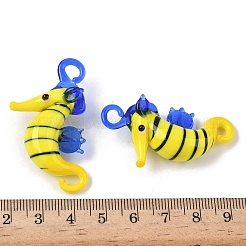 Handmade Lampwork Pendants&nbsp;LAMP-S068-08I