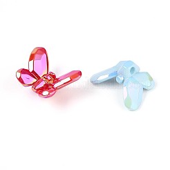 UV Plating Opaque Acrylic Beads&nbsp;OACR-T028-45