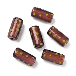 Handmade Gold Sand Lampwork Beads&nbsp;LAMP-G170-01A