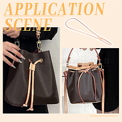 Leather Bag Drawstring Cord & Cord Slider Sets&nbsp;DIY-WH0453-50B-01