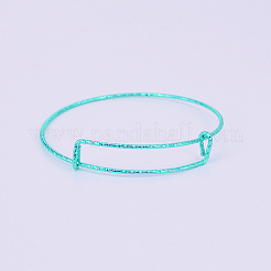 Adjustable Iron Bangle Making&nbsp;BJEW-TAC0004-02J