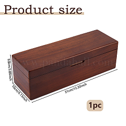 4 Grids Wooden drawer-Style Storage Boxes for Tea Bag&nbsp;CON-WH0088-48A
