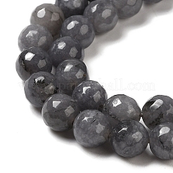 Natural White Jade Bead Strands&nbsp;G-R346-8mm-10