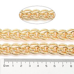 Alloy Oval Link Chains&nbsp;LCHA-K001-01G