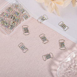 20Pcs Brass Rhinestone Buckles&nbsp;FIND-CA0008-35A