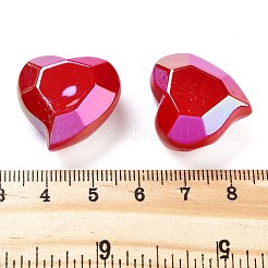 UV Plating Acrylic European Beads&nbsp;OACR-S142-06