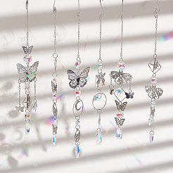 DIY Butterfly Hanging Suncatcher Making Kits&nbsp;DIY-SC0030-69