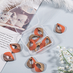 Resin & Wood Pendants&nbsp;RESI-OL0001-08C
