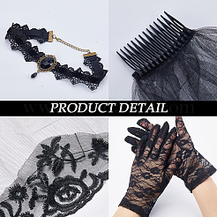 Gothic Style Bridal Garment Accessories&nbsp;AJEW-GF0008-57