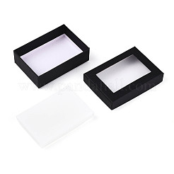 Rectangle Valentines Day Presents Packages Cardboard Jewelry Set Boxes&nbsp;CBOX-S001-90x65mm-02