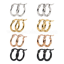 Stainless Steel Hoop Earrings&nbsp;STAS-TA0001-23A