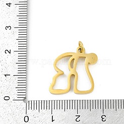 304 Stainless Steel Pendants&nbsp;LS-STAS-R137-01G-R