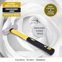Stainless Steel Hammer&nbsp;TOOL-WH0127-08P