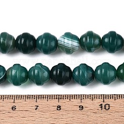Dyed Natural Agate Beads Strands&nbsp;G-T144-27B