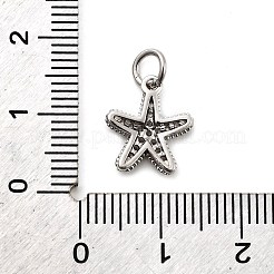 Brass Micro Pave Cubic Zirconia Charms&nbsp;KK-C134-23C-P