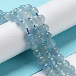 Natural Blue Calcite Beads Strands&nbsp;G-F756-A02-01