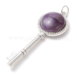 Natural Amethyst/Rose Quartz/Lapis Lazuli/Synthetic/Opalite/Black Stone Big Pendants&nbsp;PALLOY-JF02880