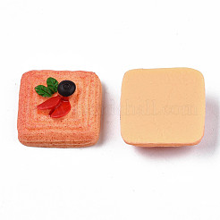 Opaque Epoxy Resin Cabochons&nbsp;CRES-S358-69