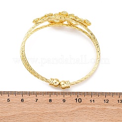 Brass Cuff Bangles&nbsp;BJEW-U025-01G-03