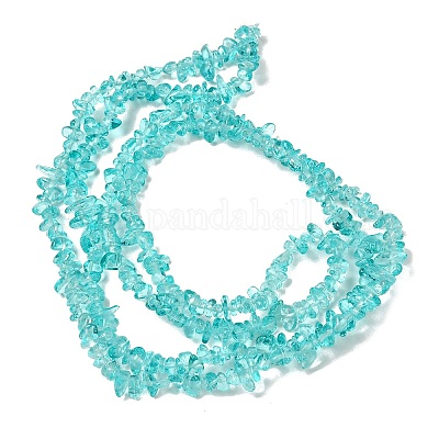 Transparent Glass Beads Strands&nbsp;GLAA-P060-01C-19-1