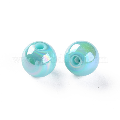 Opaque Acrylic Beads&nbsp;MACR-S370-D10mm-SS2107-1