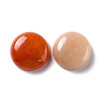 Natural Red Aventurine Cabochons&nbsp;G-P393-R48-14.5mm-1