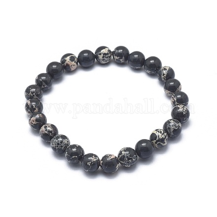 Synthetic Regalite Bead Stretch Bracelets&nbsp;BJEW-K212-B-025-1-1