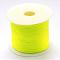 Nylon Braided Cord, Yellow, 1.0mm, about 49.21 yards(45m)/roll