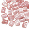 Cherry Quartz Glass Cabochons, Rectangle, 14x10x5.5mm