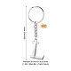 Alloy Keychains&nbsp;KEYC-TADJ0001-11L-3