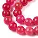 Dyed Natural White Jade Beads Strands&nbsp;G-T138-8mm-210-36-3