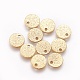 Ion Plating(IP) 304 Stainless Steel Charms&nbsp;STAS-E455-02G-8mm-2