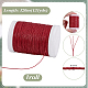 Waxed Polyester Cord&nbsp;YC-WH0018-01D-2