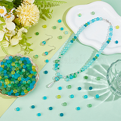 350Pcs 10 Colors Transparent Glass Beads&nbsp;EGLA-PH0001-87