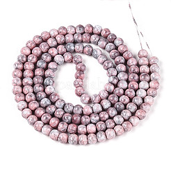 Baking Paint Glass Beads Strands&nbsp;X-DGLA-N016-6mm-03