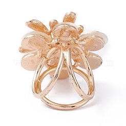 Alloy Rhinestone Women Lady Girls Fashion Scarf Ring Buckle&nbsp;LS-JEWB-WH0011-12KCG