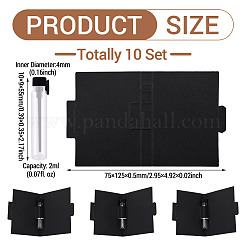 Column Glass Perfume Bottles with Paper Card&nbsp;AJEW-TADJ0001-22A
