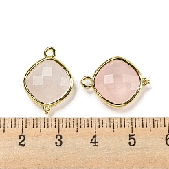 Natural Rose Quartz Pendants&nbsp;G-M431-12G-02