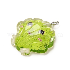 Marine Animal Series Resin Pendants&nbsp;RESI-Q012-01A-03