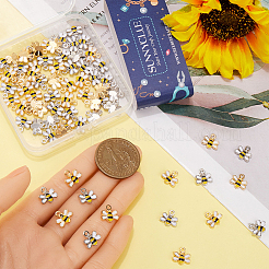 80Pcs 2 Colors Alloy Enamel Charms&nbsp;ENAM-SC0005-73