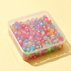 50G Transparent Acrylic Beads&nbsp;TACR-FS0001-26
