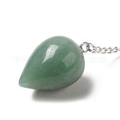 Natural Green Aventurine Dowsing Pendulums&nbsp;G-R492-01S-09